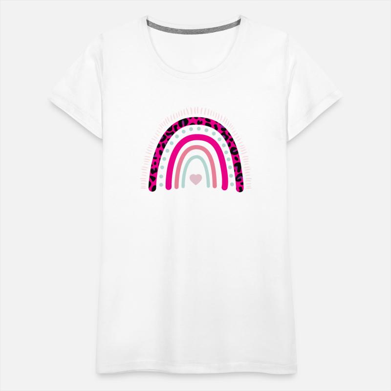 Rainbow boho bohemian kid baby leopard girl