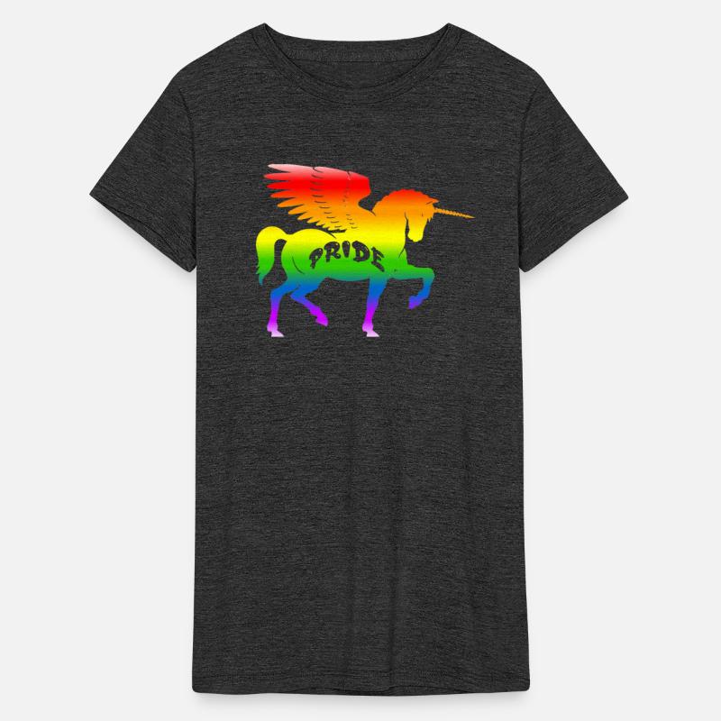Rainbow pride unicorn