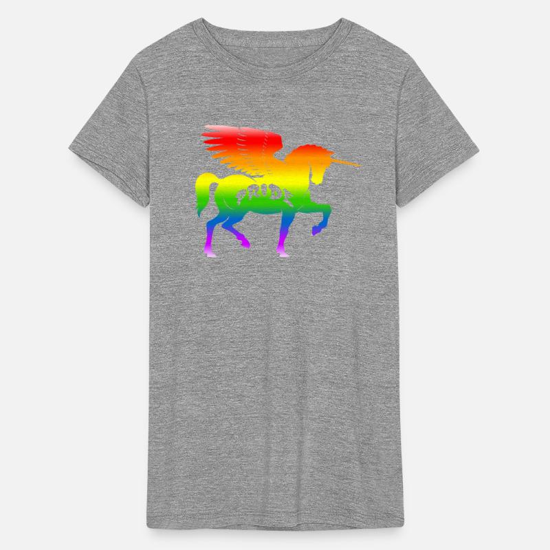 Rainbow pride unicorn