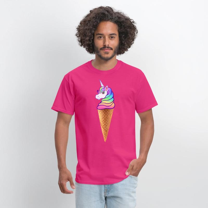 Rainbow Unicorn Unicone Ice Cream Cone
