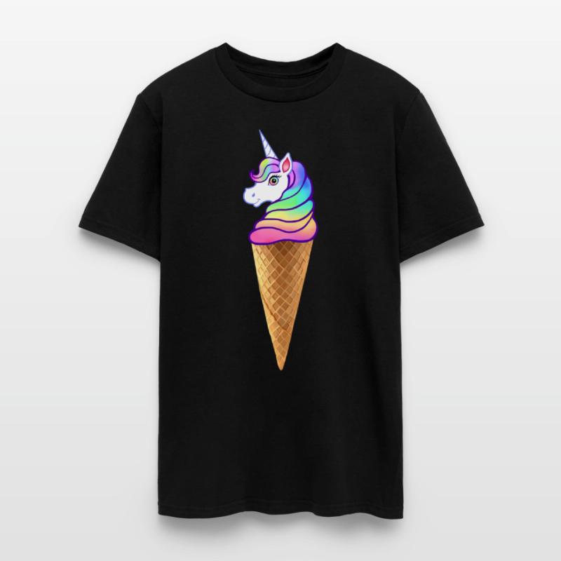 Rainbow Unicorn Unicone Ice Cream Cone