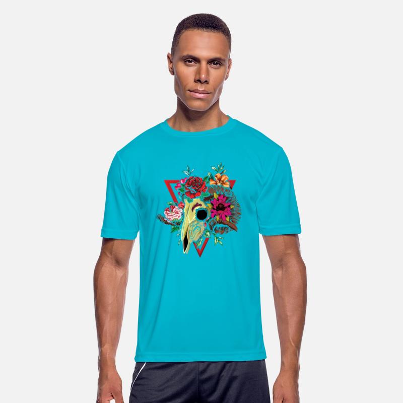 Ram Goat Floral Muertos Day Of Dead Halloween