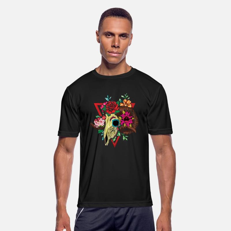 Ram Goat Floral Muertos Day Of Dead Halloween