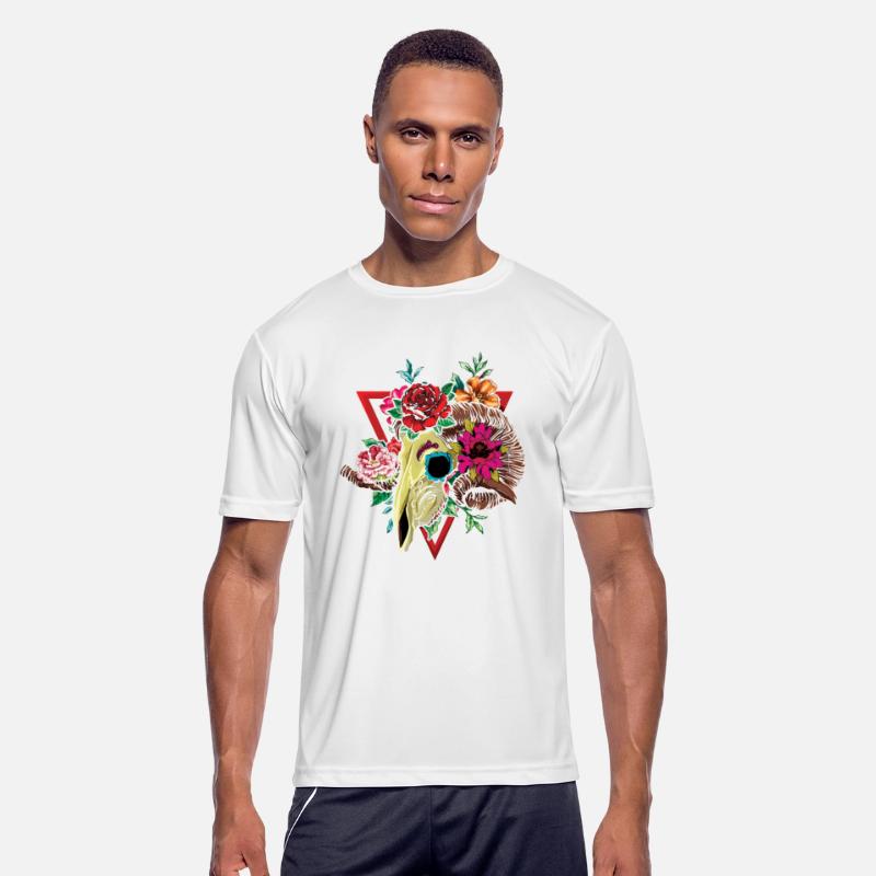 Ram Goat Floral Muertos Day Of Dead Halloween