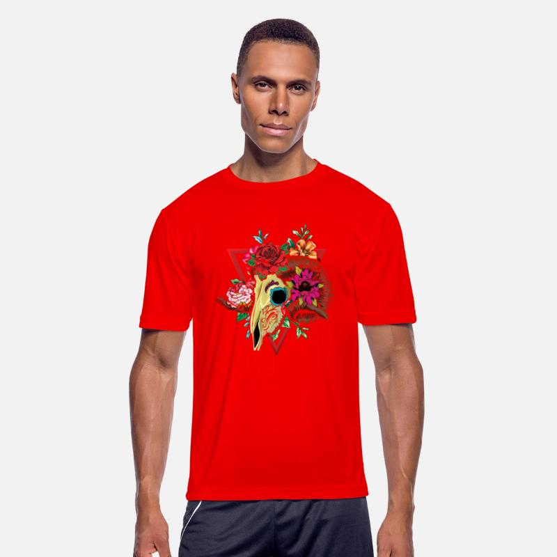 Ram Goat Floral Muertos Day Of Dead Halloween