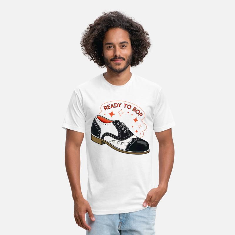 Ready To Bop Saddle Shoe Rock Roll Retro 50s