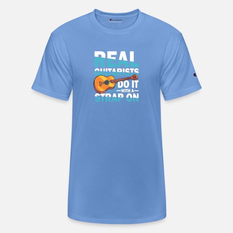 Real Guitarists Do It With A Strap On