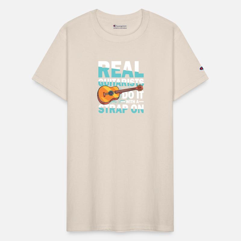 Real Guitarists Do It With A Strap On