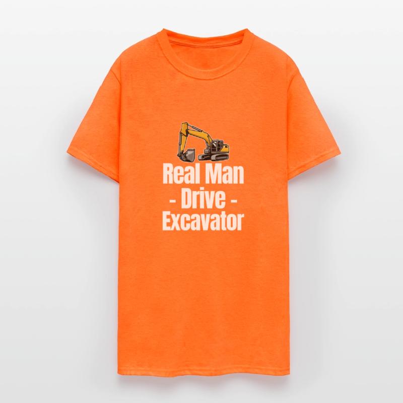 Real Mean Drive Excavator Digger Backhoe Loader