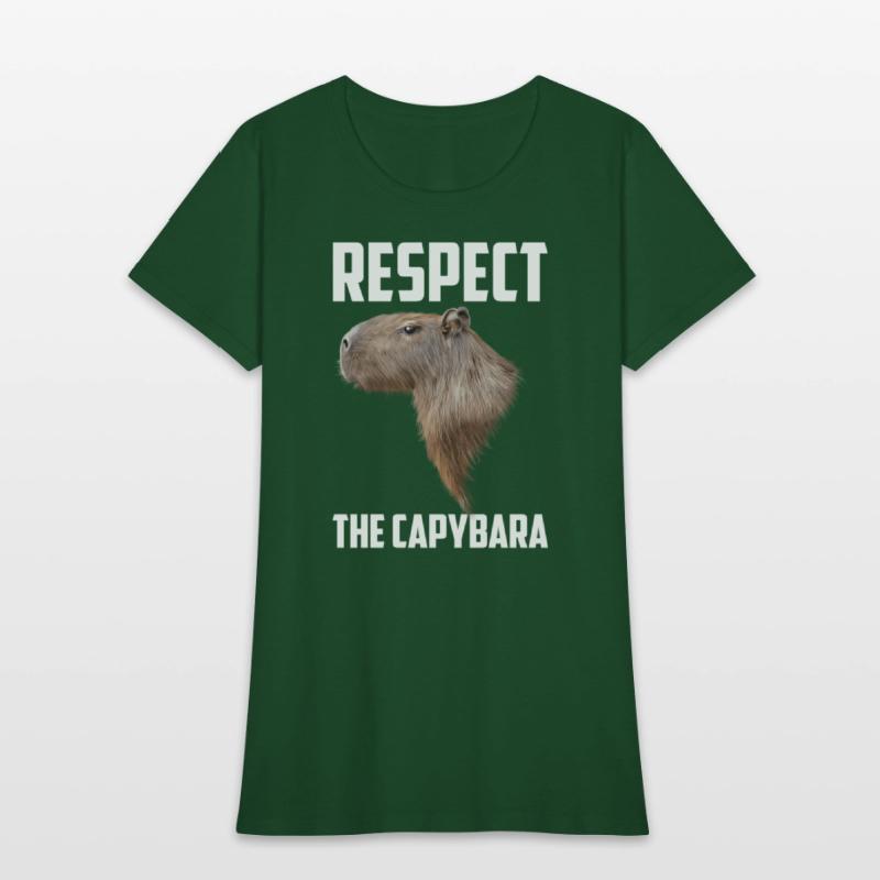 Rect The Capybara Capibara Rodent Animal Humor