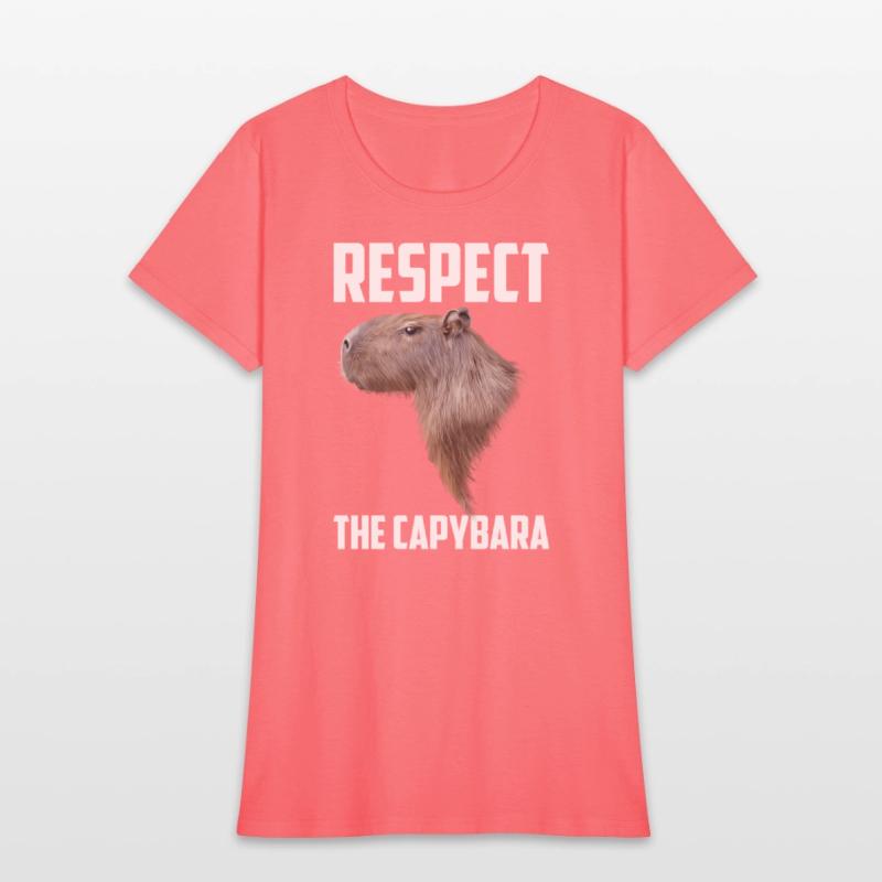 Rect The Capybara Capibara Rodent Animal Humor