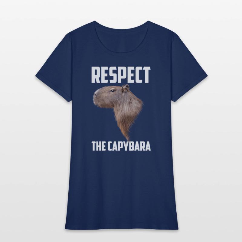 Rect The Capybara Capibara Rodent Animal Humor