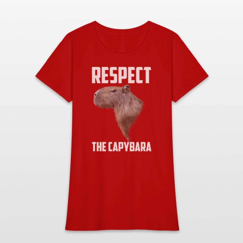 Rect The Capybara Capibara Rodent Animal Humor
