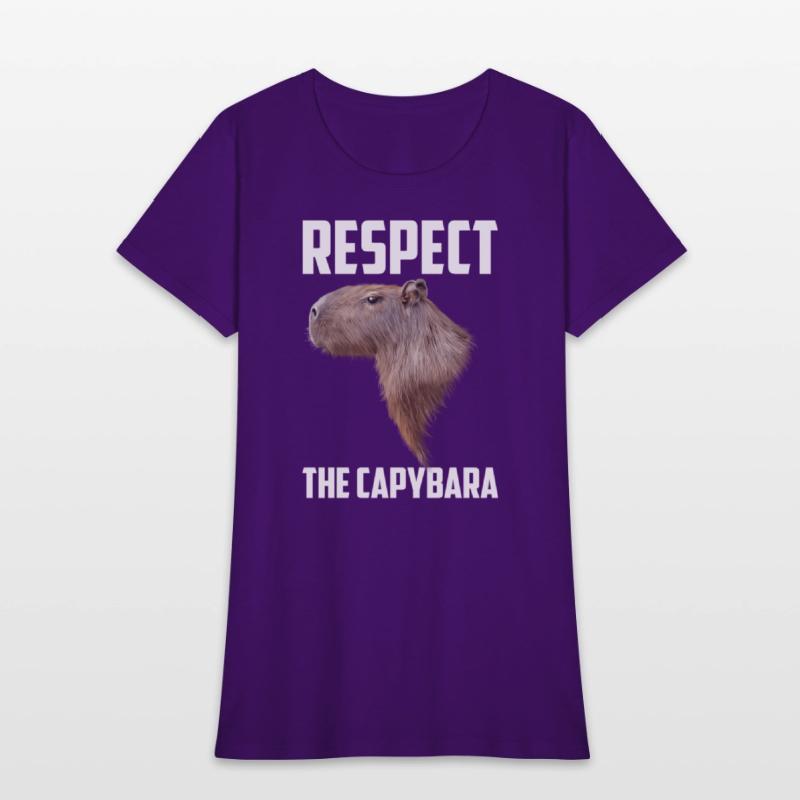 Rect The Capybara Capibara Rodent Animal Humor