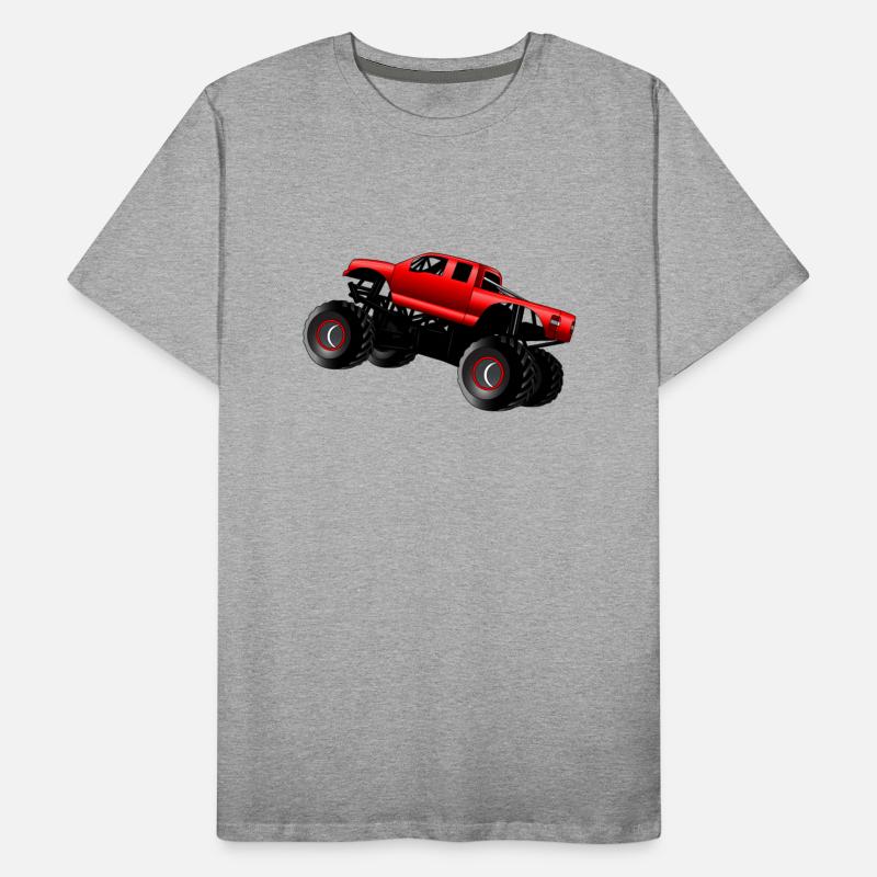 red monster truck