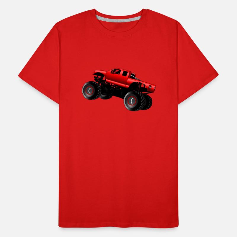 red monster truck