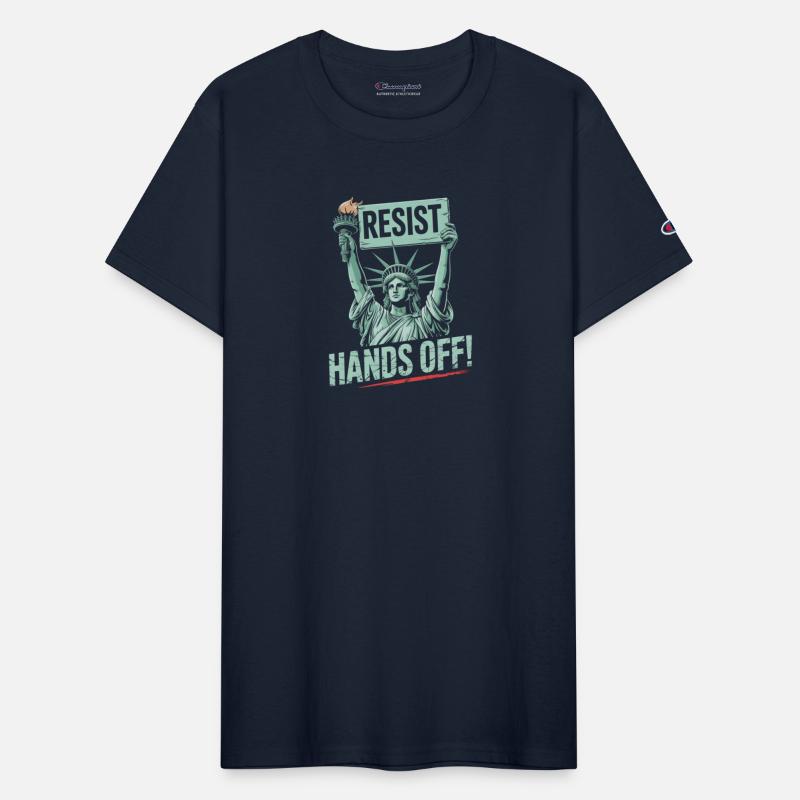 Resist Statue of Liberty Hands off