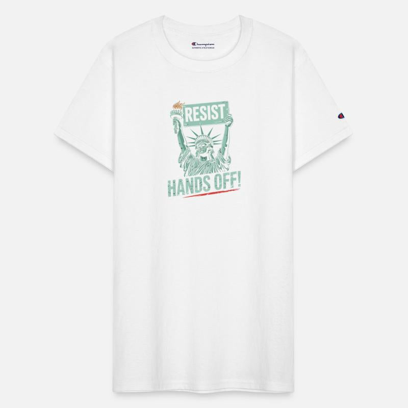 Resist Statue of Liberty Hands off