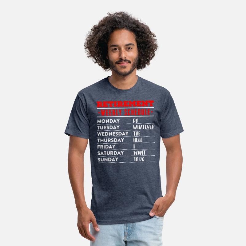 Retirement Weekly Schedule Retiree Pension