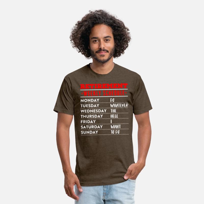 Retirement Weekly Schedule Retiree Pension