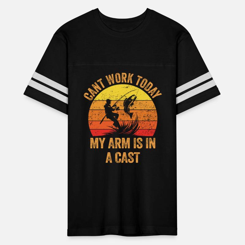 Retro Can't Work Today My Arm Is In A Cast Fisher