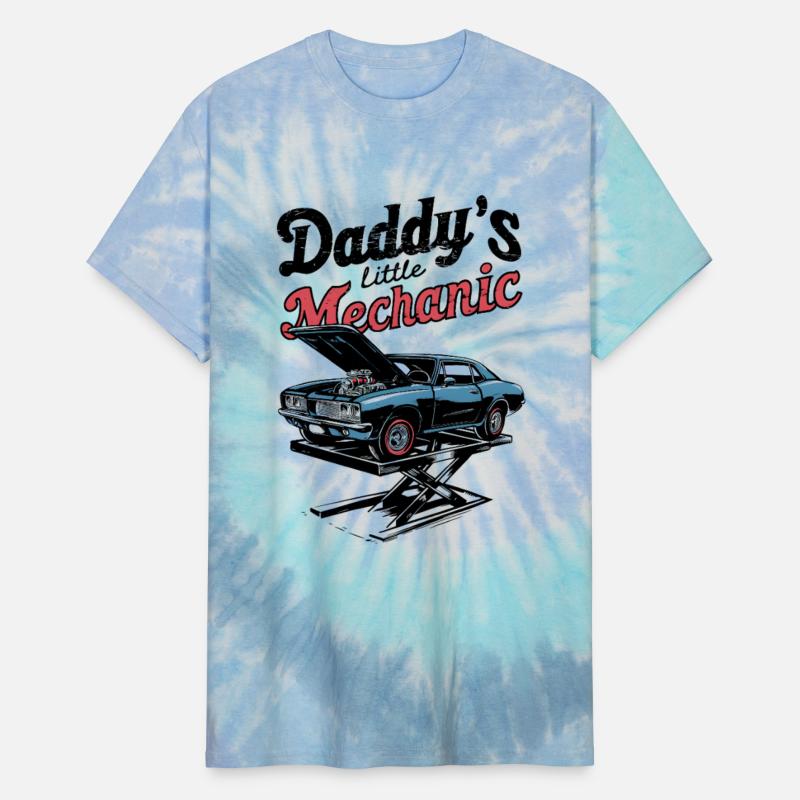 Retro Mechanic Car Illustration