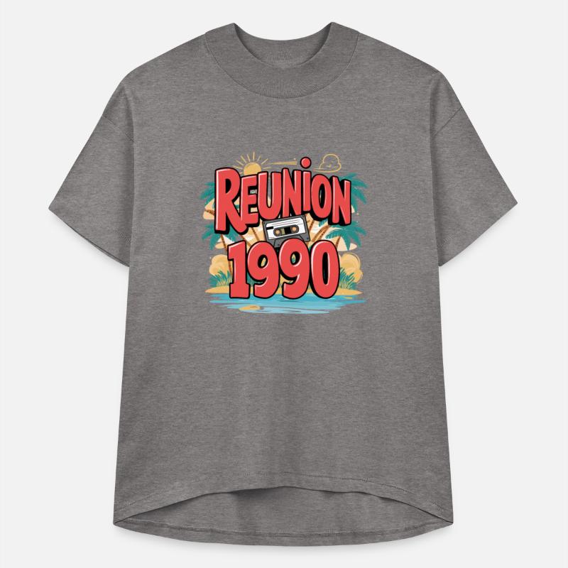 Retro Reunion 1990 Cassette Tape Sunset Beach
