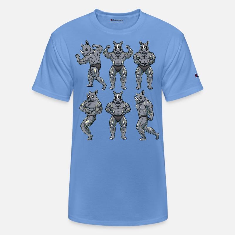 Rhinoceros Fitness Gym Motivation Bodybuilding