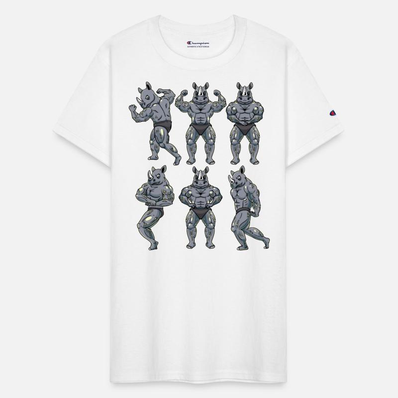 Rhinoceros Fitness Gym Motivation Bodybuilding