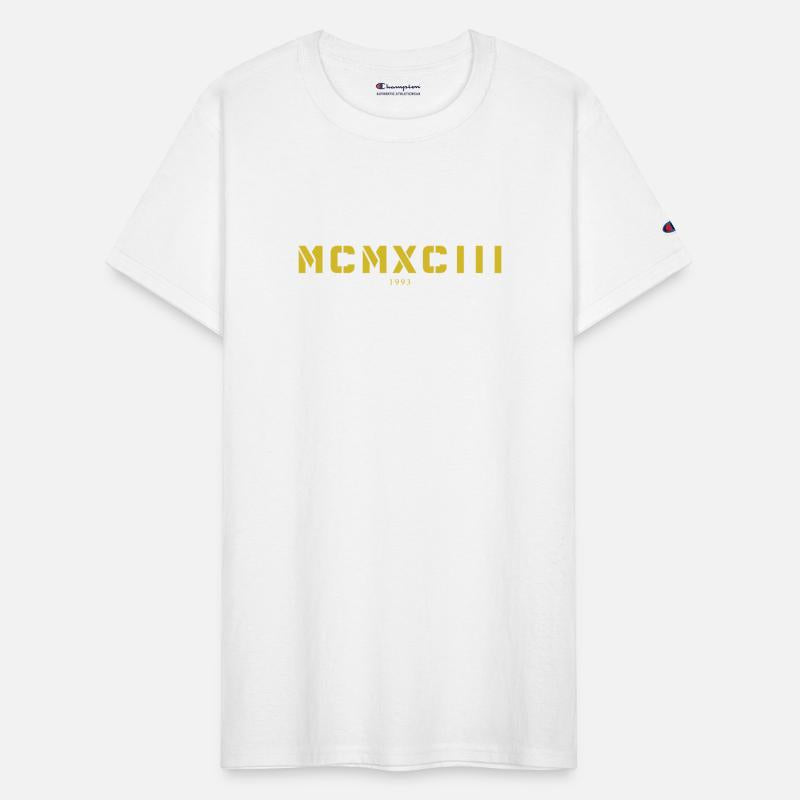 Roman numeral Year of birth Made in 1993