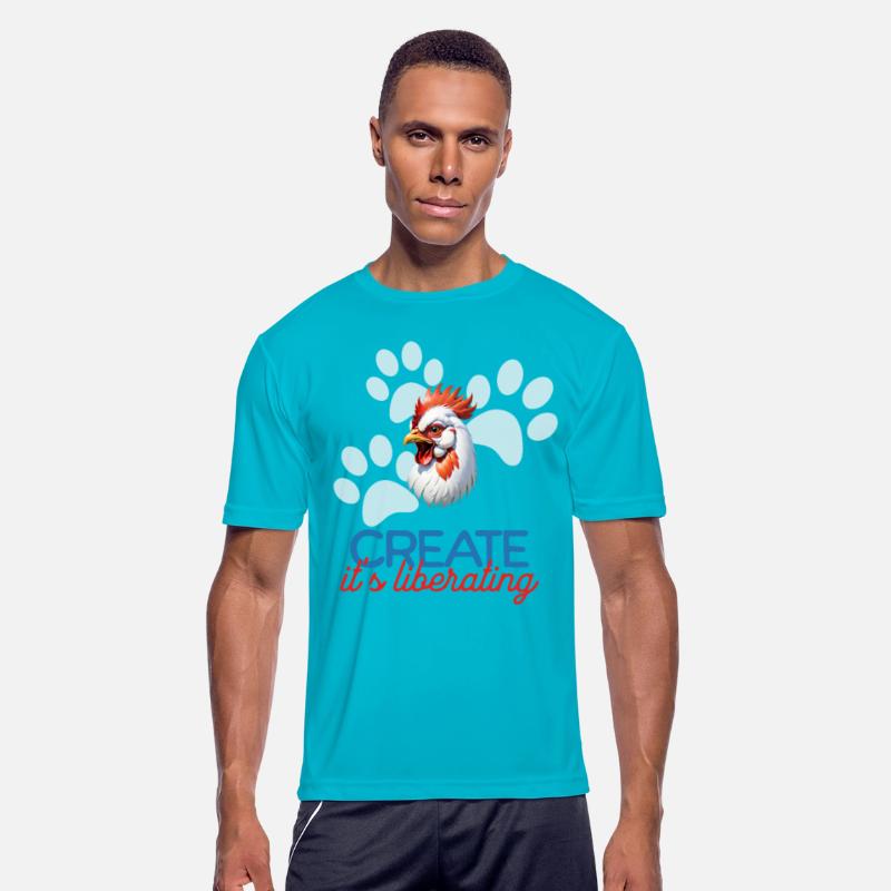 Rooster Minimalist Style Create, it's liberating