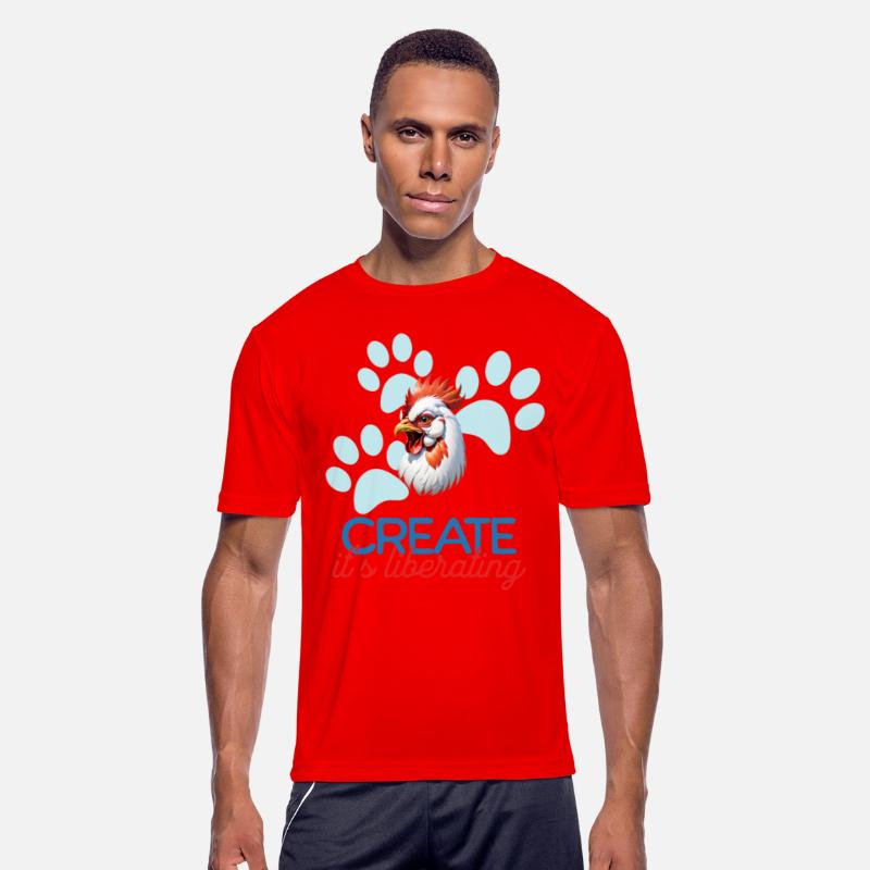 Rooster Minimalist Style Create, it's liberating