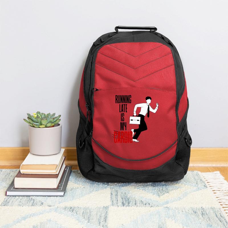 Running Late is my Cardio - Funny Sarcastic Quote