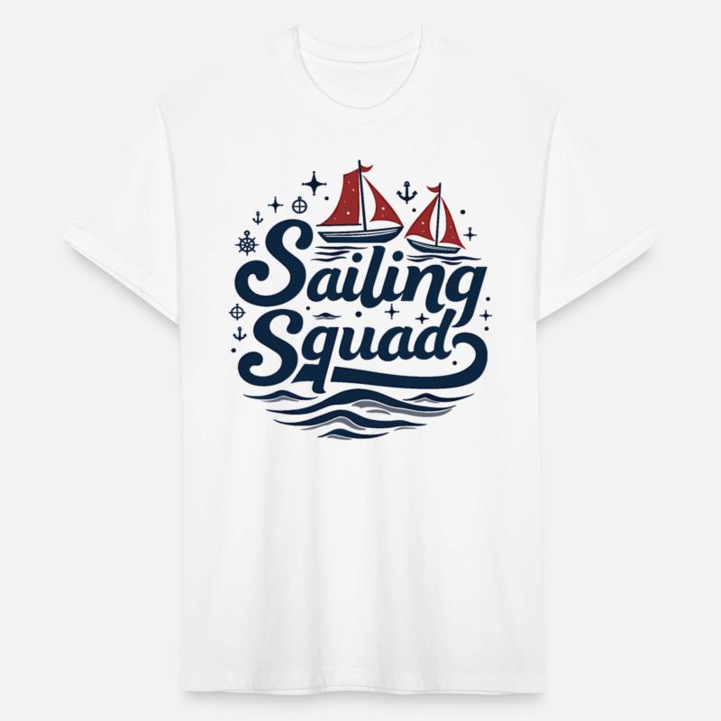 Sailing Squad - Maritime Design For Sailing Fans
