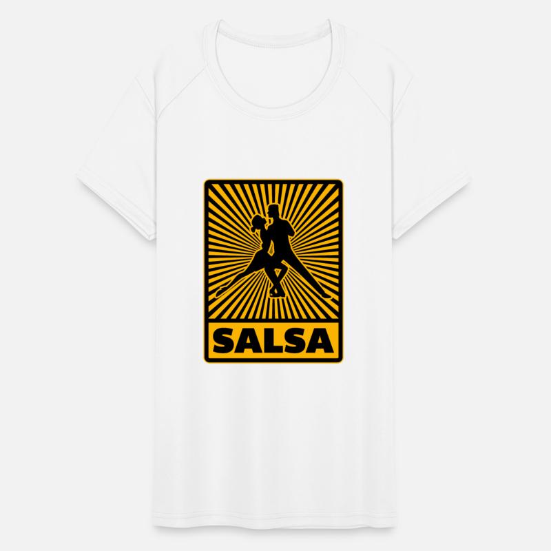 Salsa Dancing Pair Dance Move Yellow Cool Gift