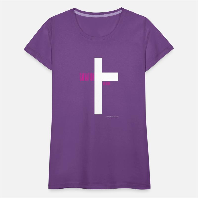 Salvation & Mercy Cross Modern Christian Graphic T
