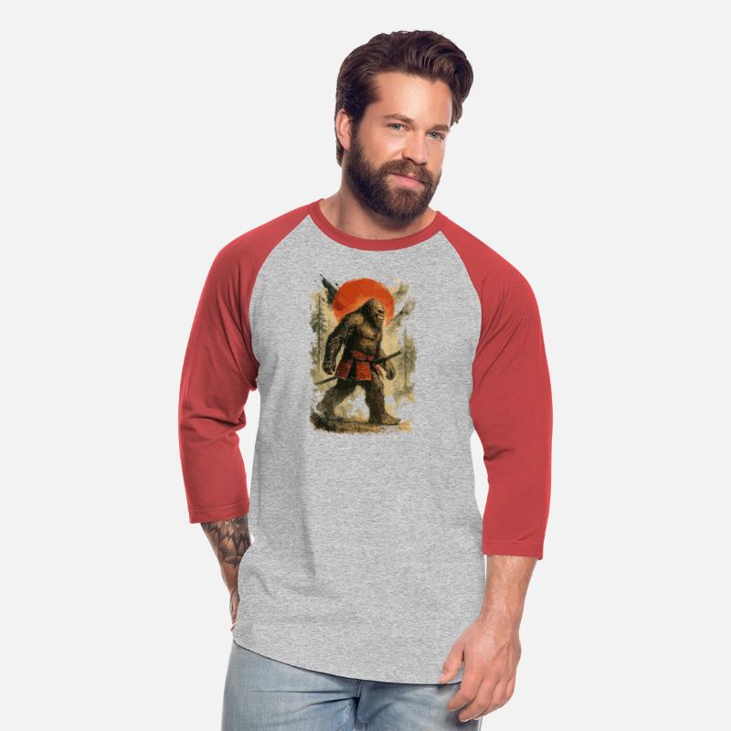 Samurai Bigfoot Japanese Vintage Graphic Ukiyo-e