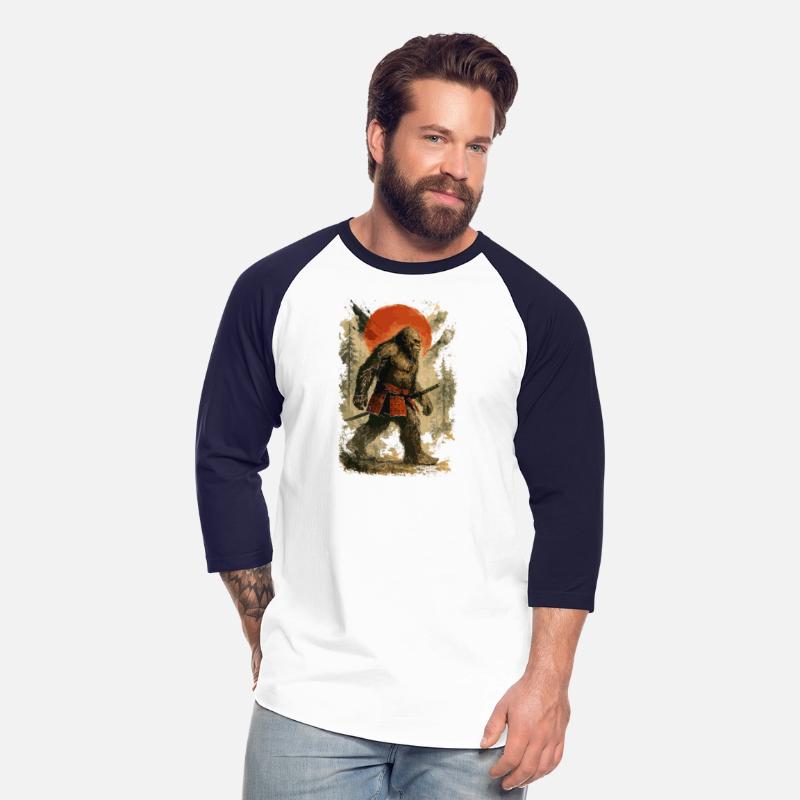 Samurai Bigfoot Japanese Vintage Graphic Ukiyo-e