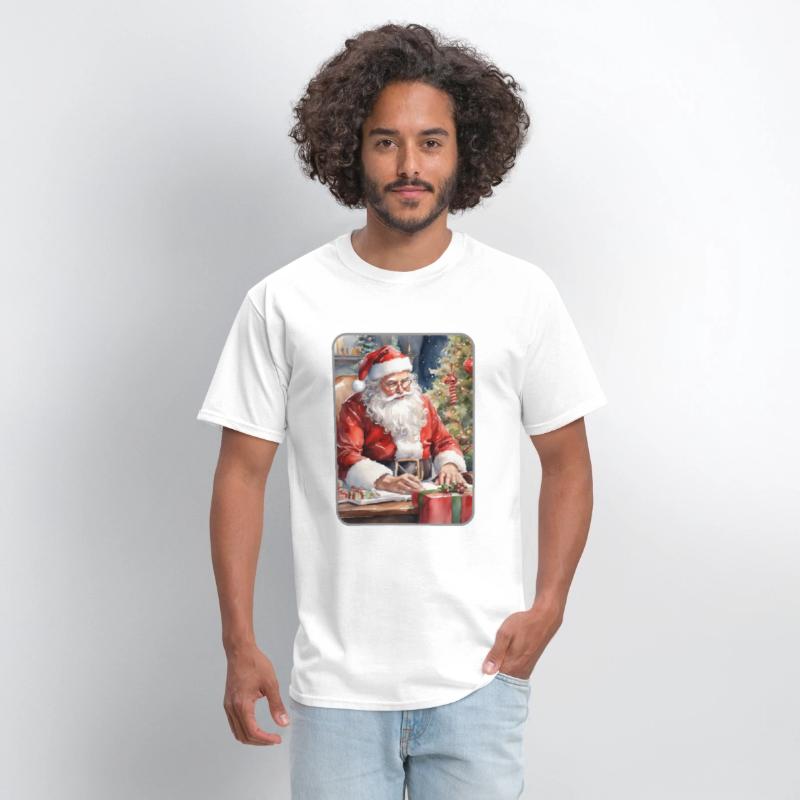 Santa Claus in the office