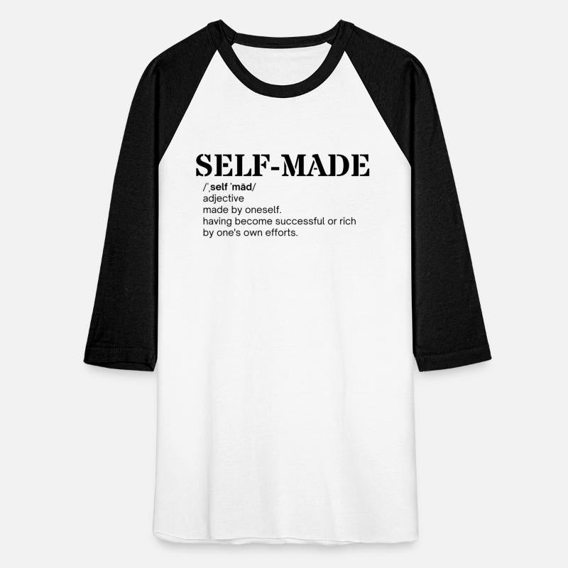SELF-MADE definition (in black letters)
