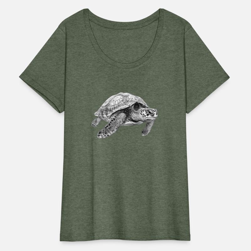 Serene Sea Turtle