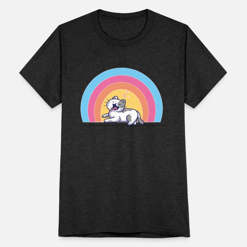 shirt sleep,slep and cat classic t-shirt,funny