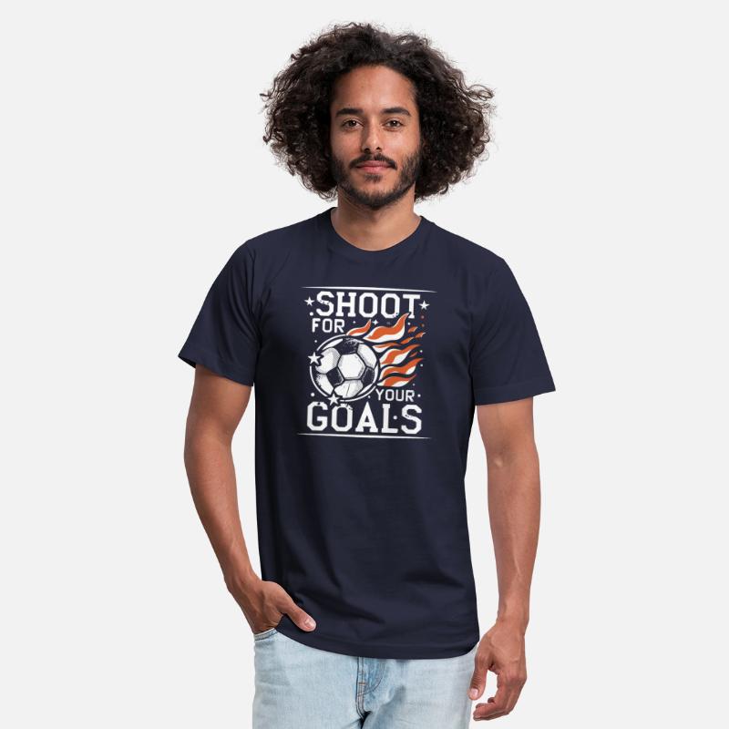 Shoot For Your Goals Funny Football Fan Soccer
