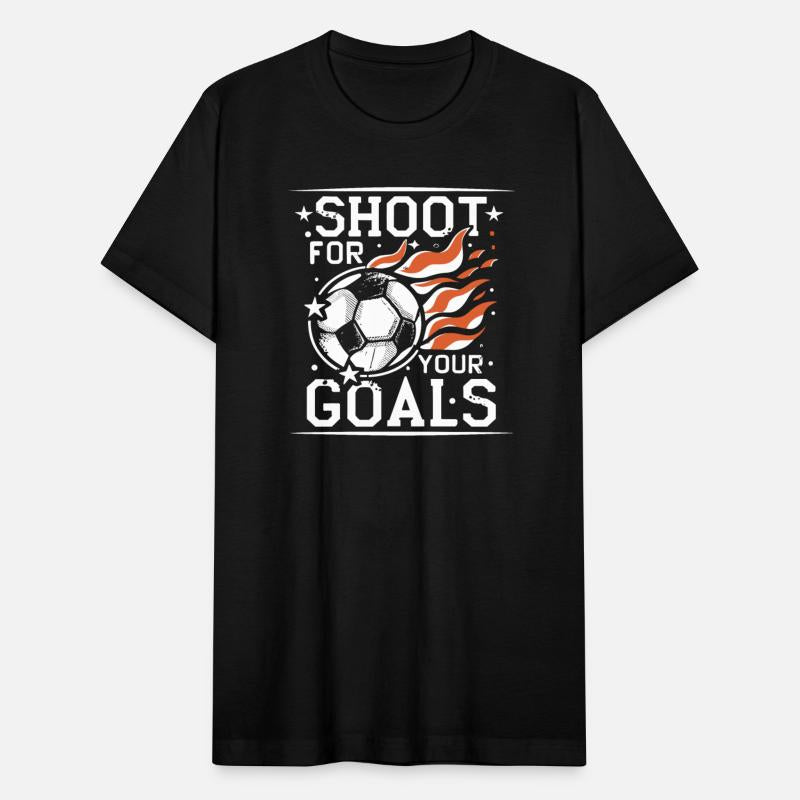 Shoot For Your Goals Funny Football Fan Soccer