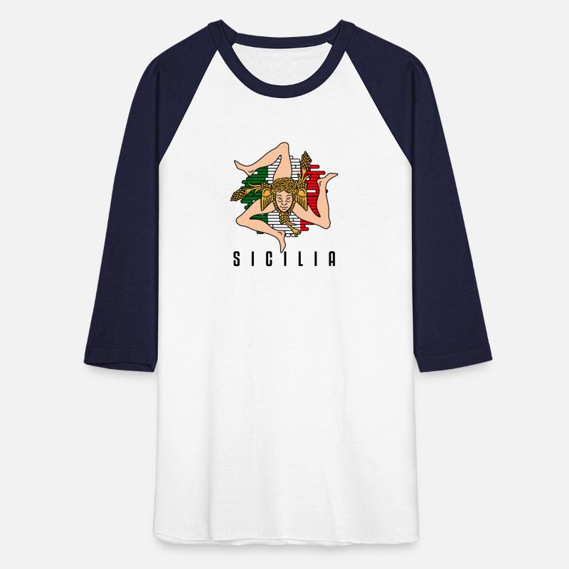 Sicilia Flag Sicily Palermo Italy