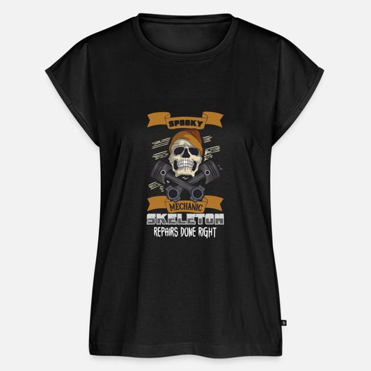 Skeleton Mechanic Horror Garage Funny Bones Spooky