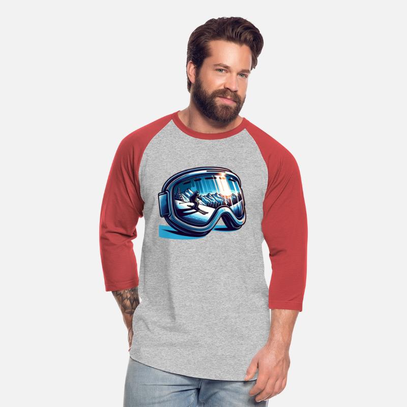 Skiing Adventure through Snowy Peaks