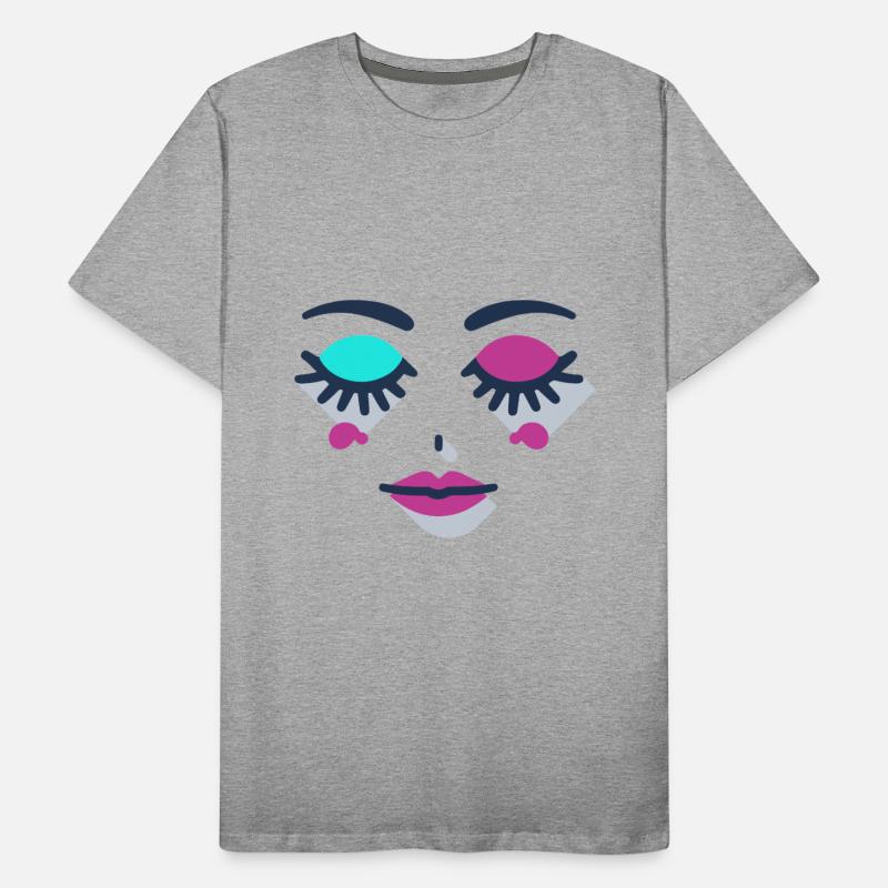 Sleeping Eyes Abstract Female Face Beauty