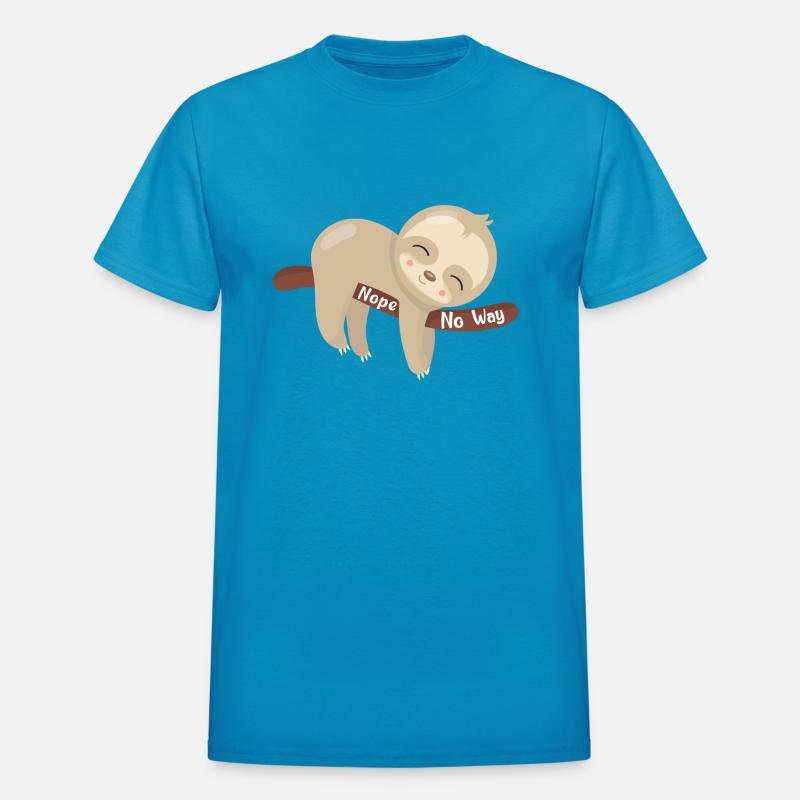 Sleeping sloth Nope No Way