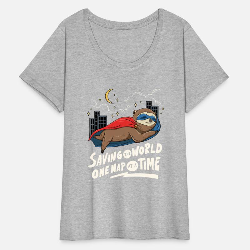 Sloth Superhero Design for Sleeping